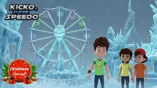 Christmas Specia फंसा बर्फ से बने Haunted Funfair में|  Kicko & SuperSpeedo | Kids Show