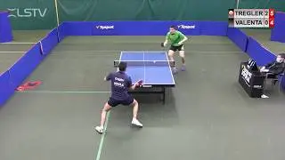 TABLE TENNIS 2020 Tom&aacute;&scaron; Tregler vs Jan Valenta (TTSTAR SERIES, March 30th 2020, group match)