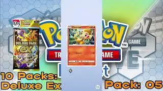 I opened 10 Deluxe Ex Pack and got this🎯🎯||Pok&eacute;mon Trading Card Game Pocket #pokemon 