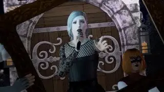 Adam Lambert - Marry The Night LIVE (Lady Gaga cover) (Sims 3 Music Video)