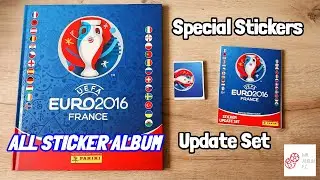 Euro 2016 - All Sticker Album | Special Stickers + Update Set