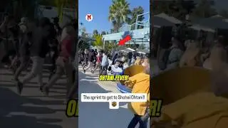 🚨 Fans went wild trying to catch a glimpse of Shohei #Ohtani 😳  #WorldSeries