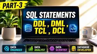 Oracle SQL statements in HINDI Part-3 | DDL | DML | DCL | TCL |SQL most asked questions