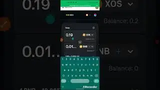 HOW TO SWAP XOS TO BNB TESTNET