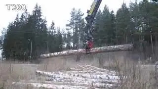 Mecanil T200 log grapple with tilt function