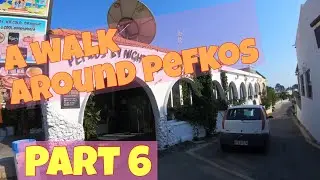 A walk around Pefkos, Part 6. the Med bar to Plakia Beach and on towards Pefkos Eye, September 2019
