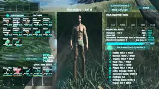 Ark: Survival Evolved Let's Play #4 Parasaurus Taming Base Bau