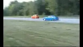 German Drag RaceWars 2008 JapanDyno Skyline R33 HKS GT3037 VS Ford Focus