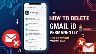 Gmail Account Ko Permanently Delete Kaise Kare | How To Delete Gmail Account Permanently