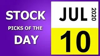Stock Picks of the Day | 10-Jul-2020 | KForecast