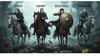 The Four Horsemen Destroying Marriage -The Seven Principles for Making Marriage Work by Dr. Gottman