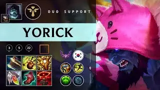 Yorick Support vs Sona - KR Master Patch 26.02