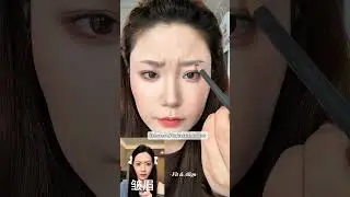 Easy Trick to Draw Perfect Eyebrows ✨ #makeuptutorial #eyebrows #eyemakeup #shorts #browshape #brows