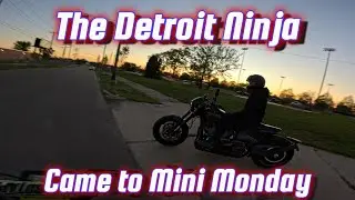 mini Monday  in Detroit! #misguided #minimoto #dirtbike #minibike #stuntlife #hondagrom