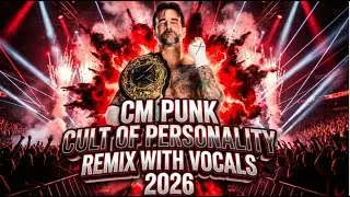 CM PUNK CULT OF PERSONALITY REMIX WITH VOCALS 2026