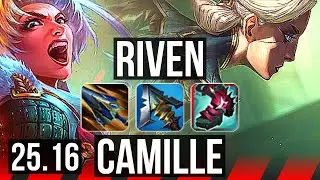 RIVEN vs CAMILLE (TOP) | 13/4/10 | KR Master | 25.16