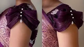 Trending puff sleeve design cutting and stitching| blouse sleeves design| बाजू का डिजाइन Baju design