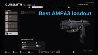 Best AMP63 loadout in Cold War #bocw #callofduty #BlackOps #blackopscoldwar