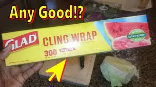 To Buy, or NOT to Buy??? Glad Cling Wrap 300 Square Ft. Roll