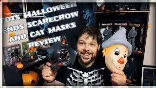 TRICK OR TREAT STUDIOS HALLOWEEN ENDS SCARECROW AND CAT MASKS REVIEW