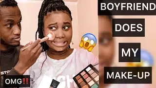 BOYFRIEND DOES MY MAKEUP!!! | smash or pass | Yanelisa Nqayi.