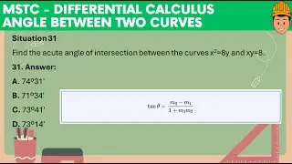 Angle of Intersection between Two Curves   Differential Calculus