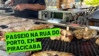 Passeio na Rua do Porto, em Piracicaba (SP)