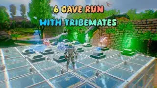 CAVE RUN WITH TRIBEMATES 🤣 ARK EP - 47 | KVK GLADIATOR GAME PLAY