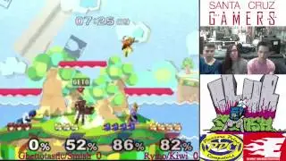 ClubSmash 24: GhettoTastic / Smish vs Rymo / Kiwi, Doubles Winners Semi-Finals