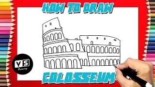 How to draw Colosseum