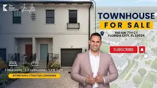 Stunning 3-Bed Townhouse in Florida City | Video Tour | Low HOA | Must-See! Alexi Altuve