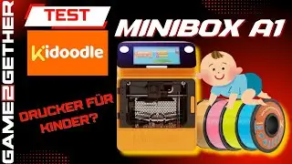 Ein 3D-Drucker für Kinder? Der Kidoodle Minibox A1 im Test.