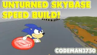 Unturned SkyBase Speed Build! On Russia!