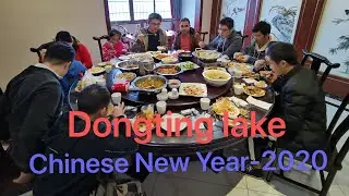 Dongting lake ! Dongting lake Yueyang Hunan ! Largest bridge in Hunan ! 洞庭湖 ! In Chinese New Year-20