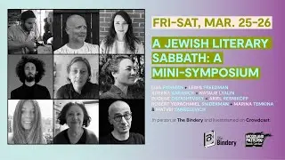 Panel: Writing With/In Jewish Texts | March 26, 2022