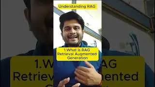 1.What is RAG Retrieval Augmented Generation #rag #genai #llm #python