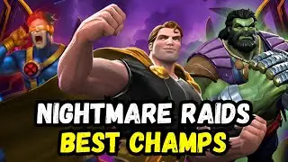 Best Champions RANKED For Nightmare Raids! January 2026 MCOC