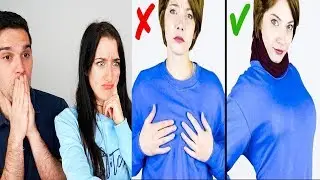 55 TRUCCHETTI LIFE HACKS STRANI E PAZZESCHI PER RAGAZZE !!!! PROVA A NON RIDERE CHALLENGE