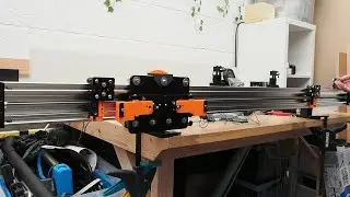 Reducing whip on cnc leadscrews