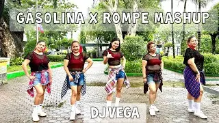 GASOLINA X ROMPE MASHUP| Dj Vega| Zumba| Dance Fitness | Tiktok Trend| Dance Exercise | Gfriend