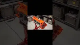 V8 small block Chevrolet, rebuild time lapse.