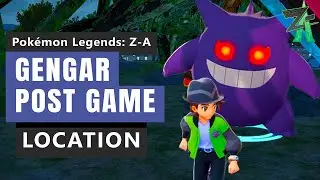 Поиск редкого Альфа Генгара после игры в Pokemon Legends Z-A