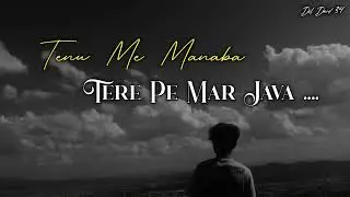 Tenu Main Manava Tere Per Mar Java ❤️&zwj;🩹🎧#love #lofi #trending