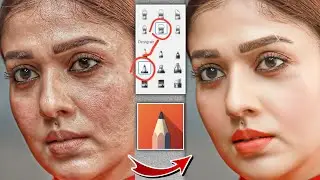 Autodesk Sketchbook Face Smooth Make-up Editing | Afridi Editz