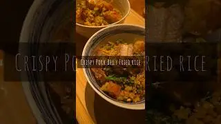 Crispy Pork Belly Fried Rice