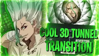 ZOOM WITH 3D TUNNEL TRANSITION✨ - TUTORIAL ALIGHT MOTION