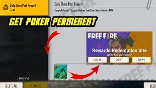 HOW TO CLAIM REDEEM CODE #garena freefire #GREEN POKER