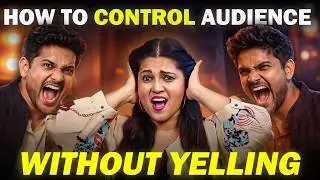 How to control audience without yelling | ▶️ MIKE WITH MONISHA