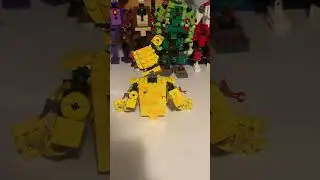 Lego fnaf moc: Withered Golden Freddy #lego #moc #fnaf #fnaf2 #fnafmovie #fnafhelpwanted2