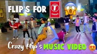 Flip&rsquo;s for @tseries 😱 crazy Flip&rsquo;s & Trick&rsquo;s/hyperhook aashish/indore vlog